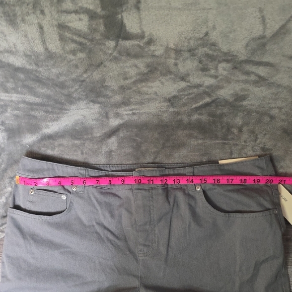 Jones New York Sport Gray Stretch Pants - Picture 7 of 10